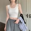 2024跨境吊带背心女夏季新款百搭修身打底小背心女欧美外贸批发