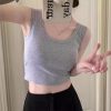 2024跨境吊带背心女夏季新款百搭修身打底小背心女欧美外贸批发