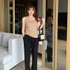 尚橙|夏季新品胖mm大码女装多色基础引流款针织打底背心吊带61870