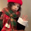 围巾秋冬季新年百搭披肩圣诞情侣学生高级感加厚保暖韩版针织围脖