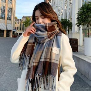 O1CN0168i4xX1u3oHaAfEvN_2218904605982-0-cib 围巾秋冬季新年百搭披肩圣诞情侣学生高级感加厚保暖韩版针织围脖