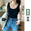 爆款吊带背心女内搭外穿无袖打底衫夏季螺纹背心修身遮副乳上衣女