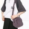 新款原宿风ins少女水洗帆布包时尚街头单肩斜挎小包包休闲贝壳包