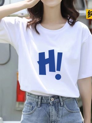 O1CN01AlW5jm2EQW8yghTh3_2217265458739-0-cib 2026夏季新款女装宽松圆领纯棉短袖女t恤休闲上衣打底衫地摊批发