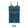 雾蓝上衣