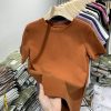 欧货香芋紫纯棉短袖t恤女2023年夏新款宽松百搭圆领体恤小衫上衣