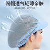 食品厂车间工作帽子餐饮工厂食堂厨房厨师帽防尘防油防掉发透气网