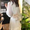 小众设计编织蝴蝶结链条包包迷你夏季斜挎手提包时尚小方盒子包女