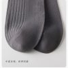 船袜男春夏短袜诸暨袜子批发低帮抽条薄吸汗防臭纯色地摊棉袜黑色