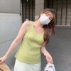尚橙|夏季新品胖mm大码女装多色基础引流款针织打底背心吊带61870