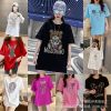 2023新款夏季烫钻T恤短袖女宽松大码欧货重工镶钻卡通潮ins女上衣