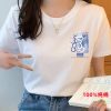 胸花潮图蓝色熊