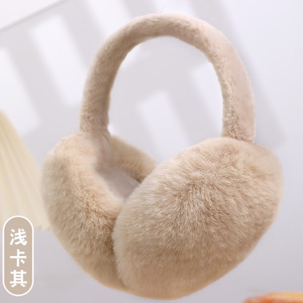 耳罩冬女可爱毛绒冬季保暖耳包防冻耳帽耳套护耳朵神器可折叠耳暖