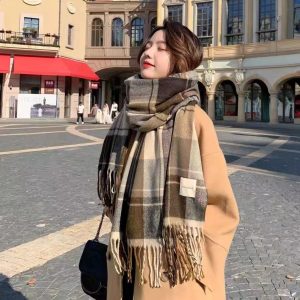 O1CN01fiVahd1lij6eESW3Z_2218473514853-0-cib 美拉德高级氛围感围巾女冬季2024新款韩版百搭加厚马海毛绒围脖秋