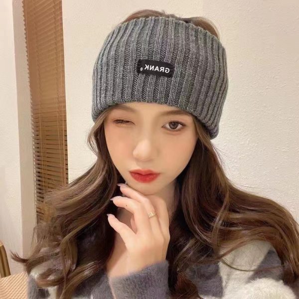 网红日常外戴发带女洗脸秋冬束发头带头巾运动发箍男头饰吸汗跑步