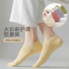 船袜女夏季薄诸暨袜子女批发纯色浅口短袜不掉跟运动短筒休闲袜