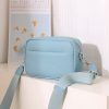 潮流女包包2023新款跨境外贸纯色PU斜挎包女小包女士单肩包小方包