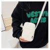 2023手机包女斜挎迷你小包包冬季装手机布袋竖挂脖便携零钱包批发