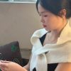 2025新款围巾女春秋百搭三角巾护颈保暖纯色百搭配围脖披肩高级感